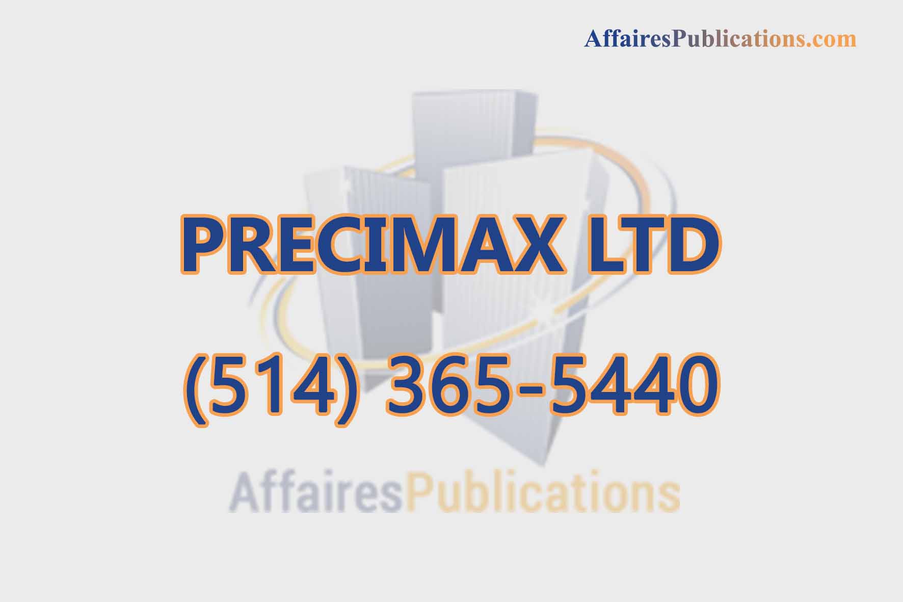 PRECIMAX LTD