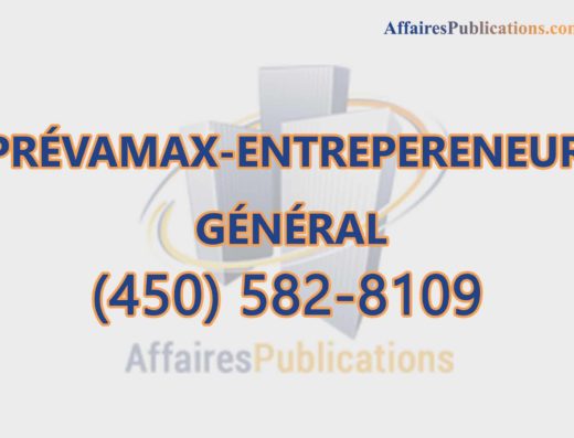 PRÉVAMAX-ENTREPERENEUR GÉNÉRAL