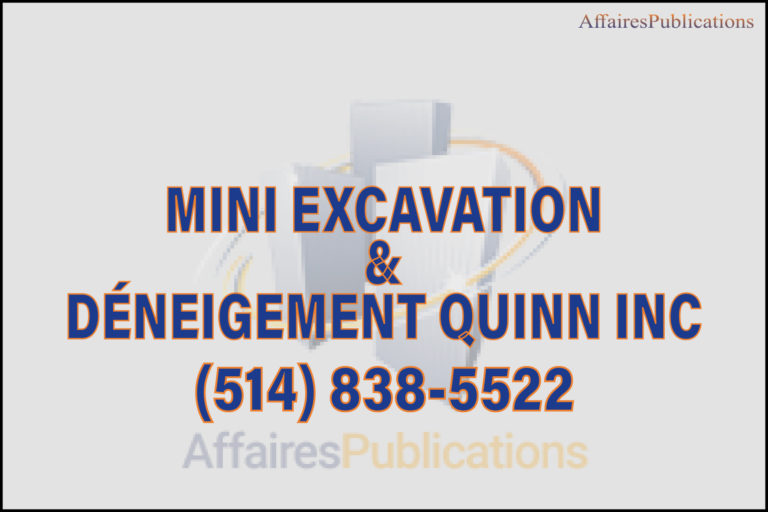 MINI EXCAVATION & DÉNEIGEMENT QUINN INC