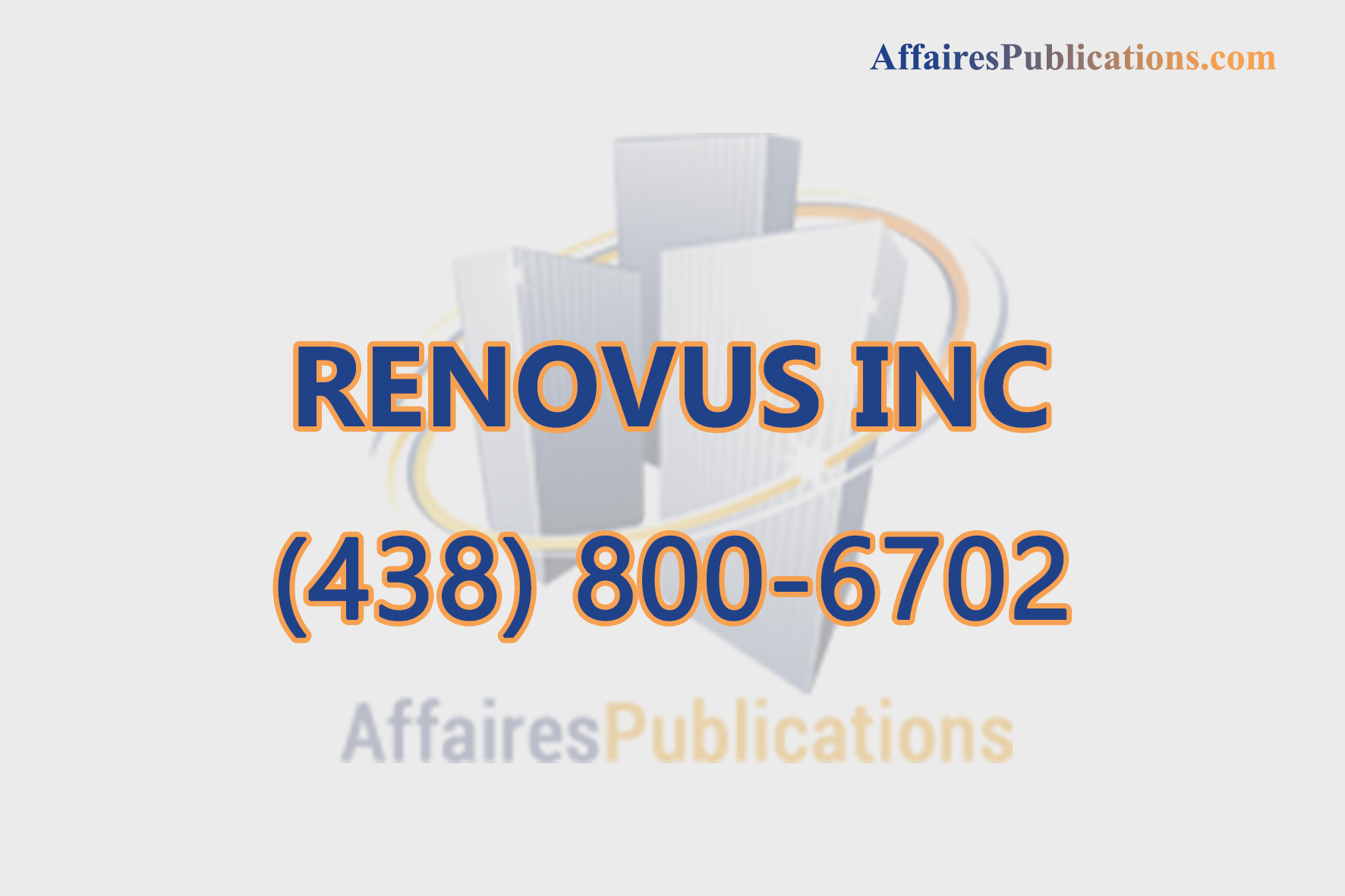 RENOVUS INC