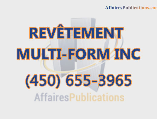 REVÊTEMENT MULTI-FORM INC