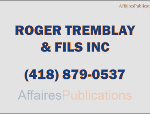 ROGER TREMBLAY & FILS INC