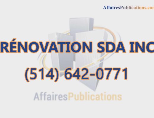 RÉNOVATION SDA INC