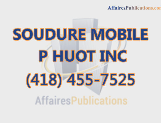 SOUDURE MOBILE P HUOT INC