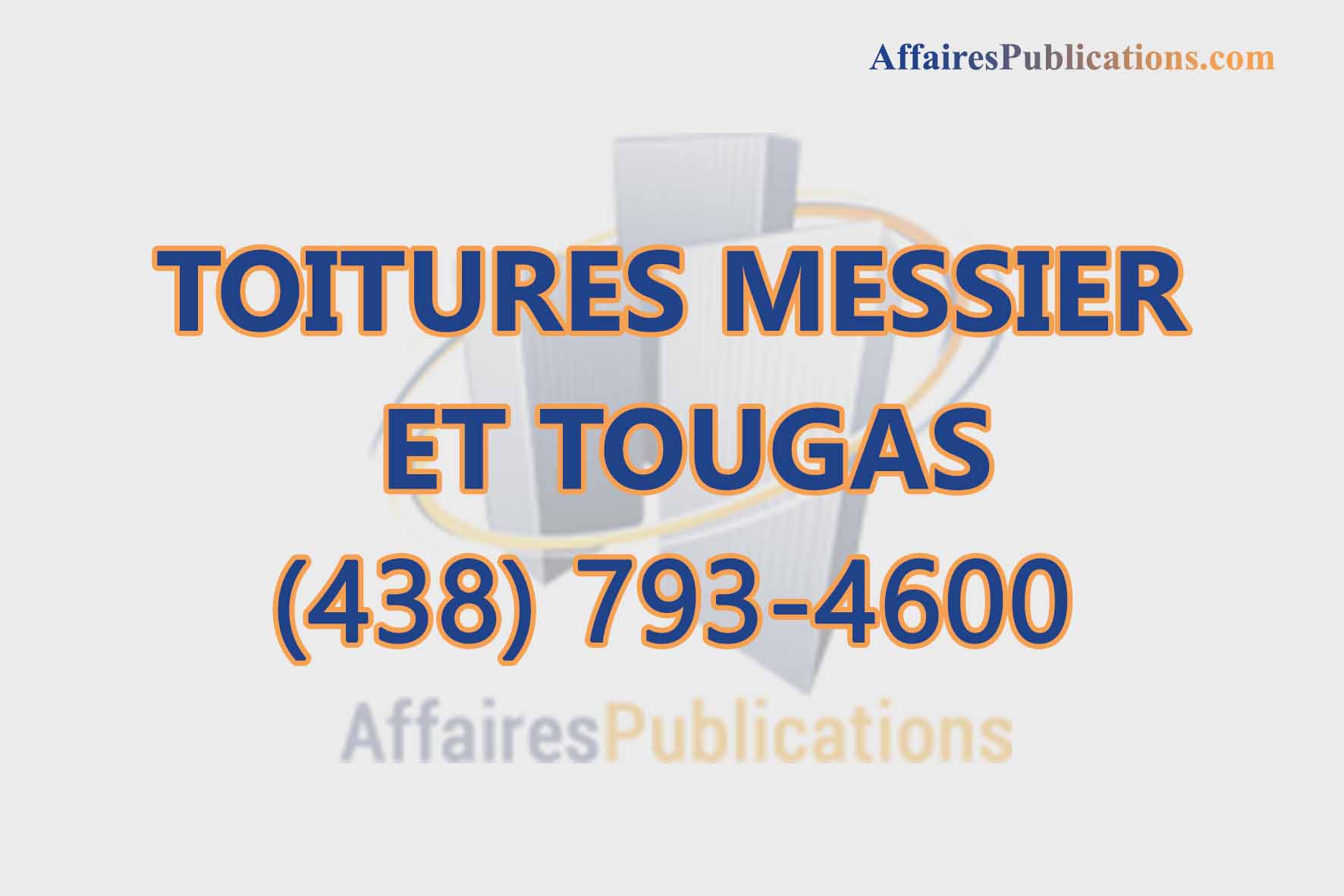 TOITURES MESSIER ET TOUGAS