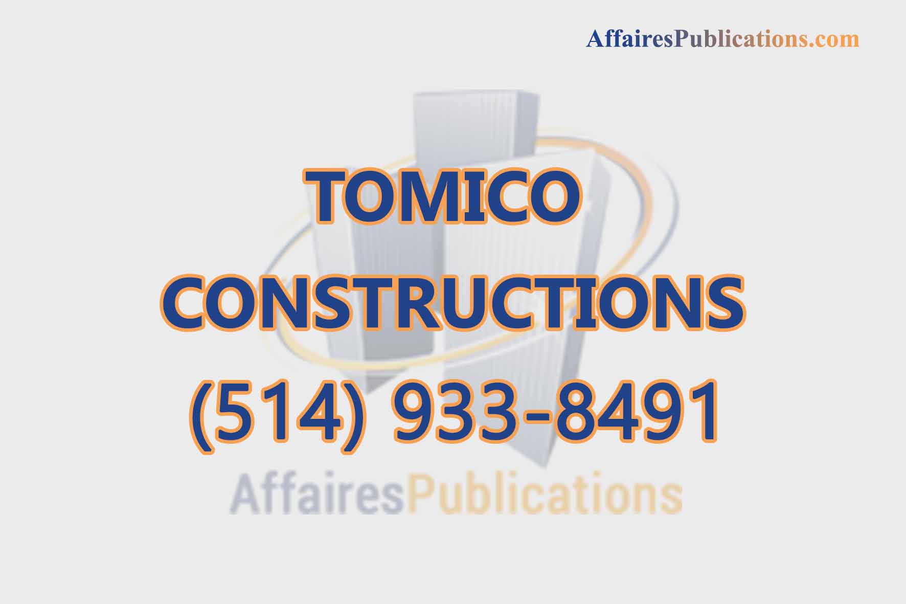 TOMICO CONSTRUCTIONS