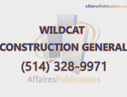 WILDCAT CONSTRUCTION GENERAL