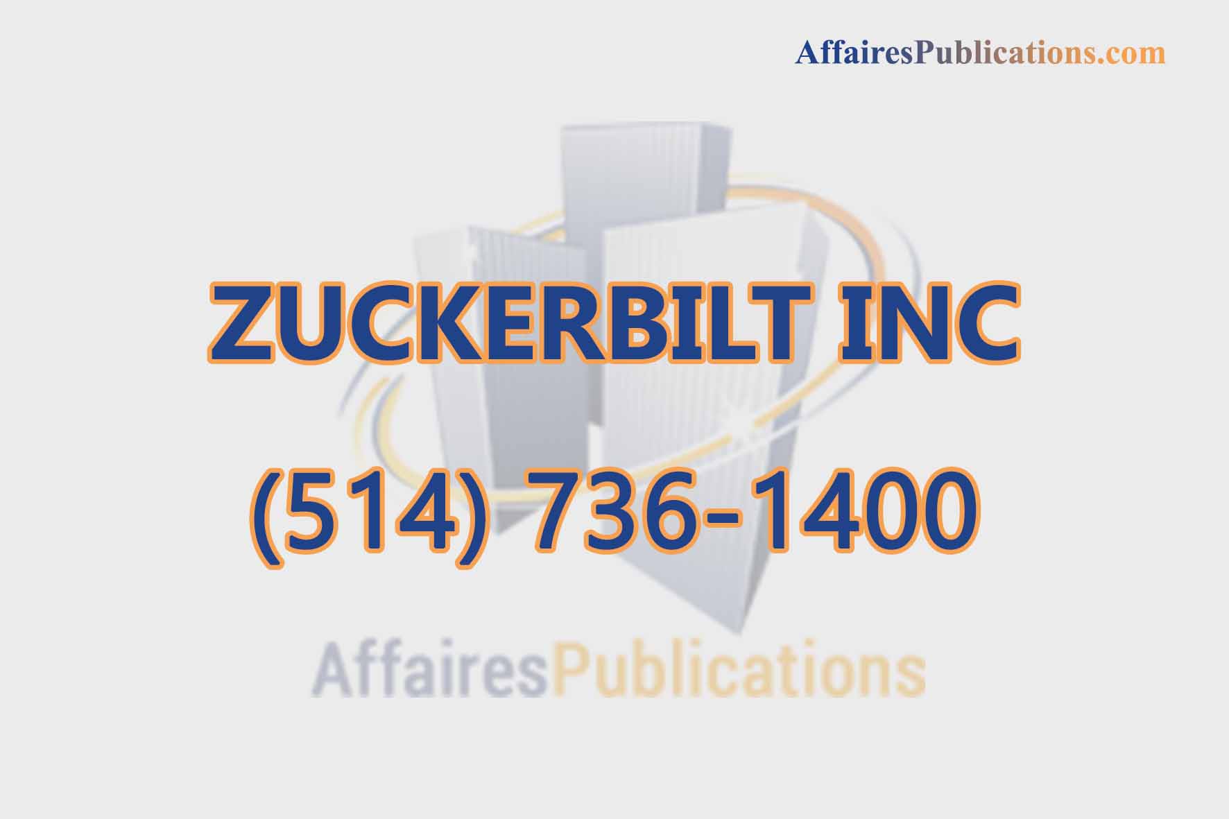 ZUCKERBILT INC