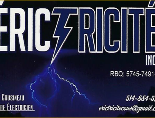 ÉRICTRICITÉ INC