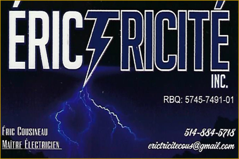 ÉRICTRICITÉ INC
