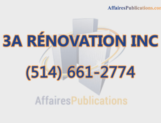 3A RÉNOVATION INC