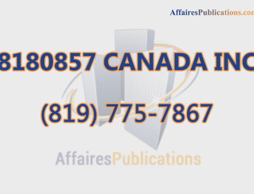 8180857 CANADA INC
