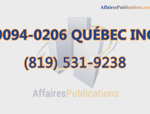 9094-0206 QUÉBEC INC