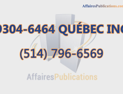 9304-6464 QUÉBEC INC