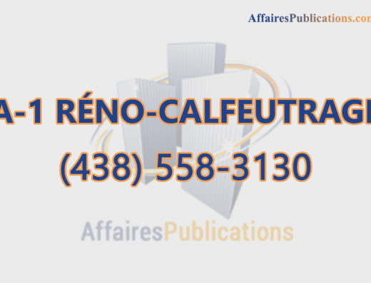 A-1 RÉNO-CALFEUTRAGE INC