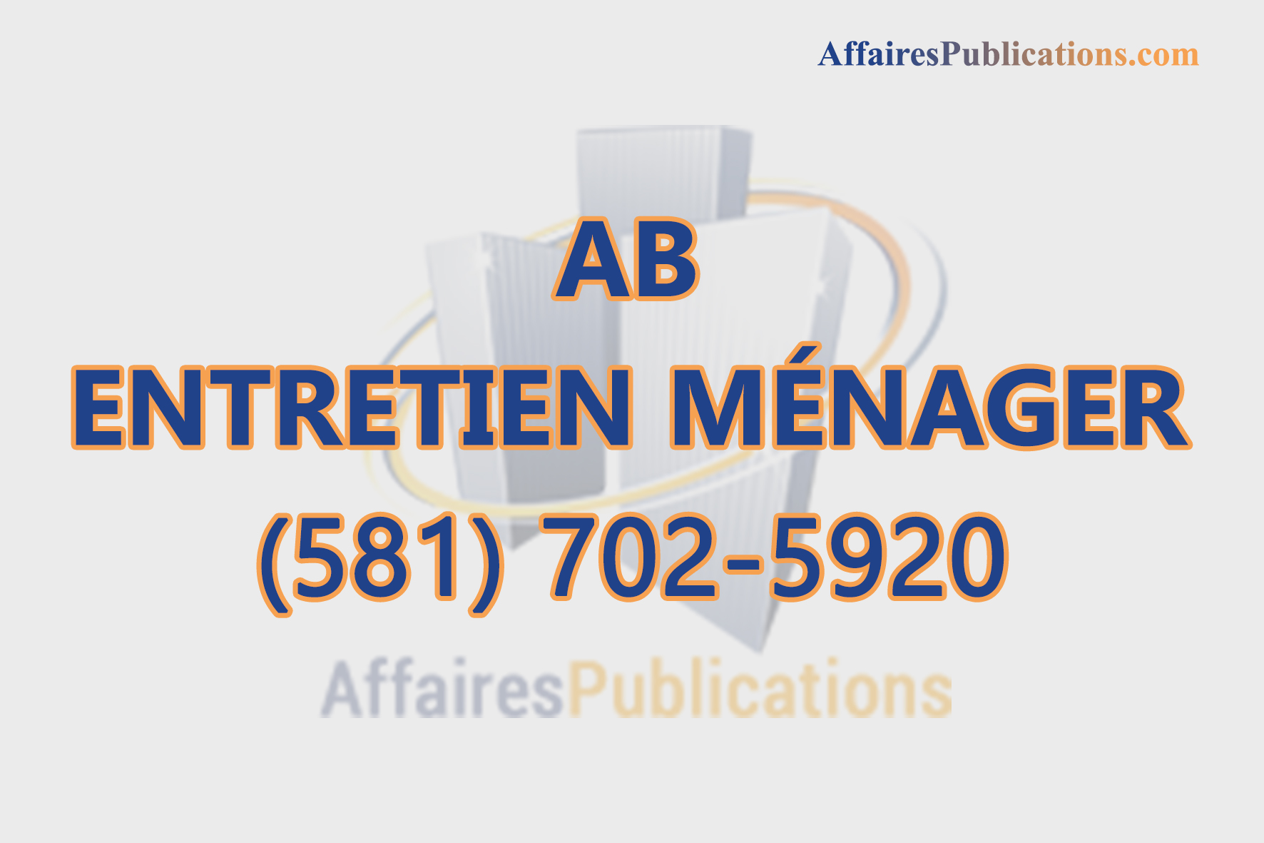 AB ENTRETIEN MÉNAGER