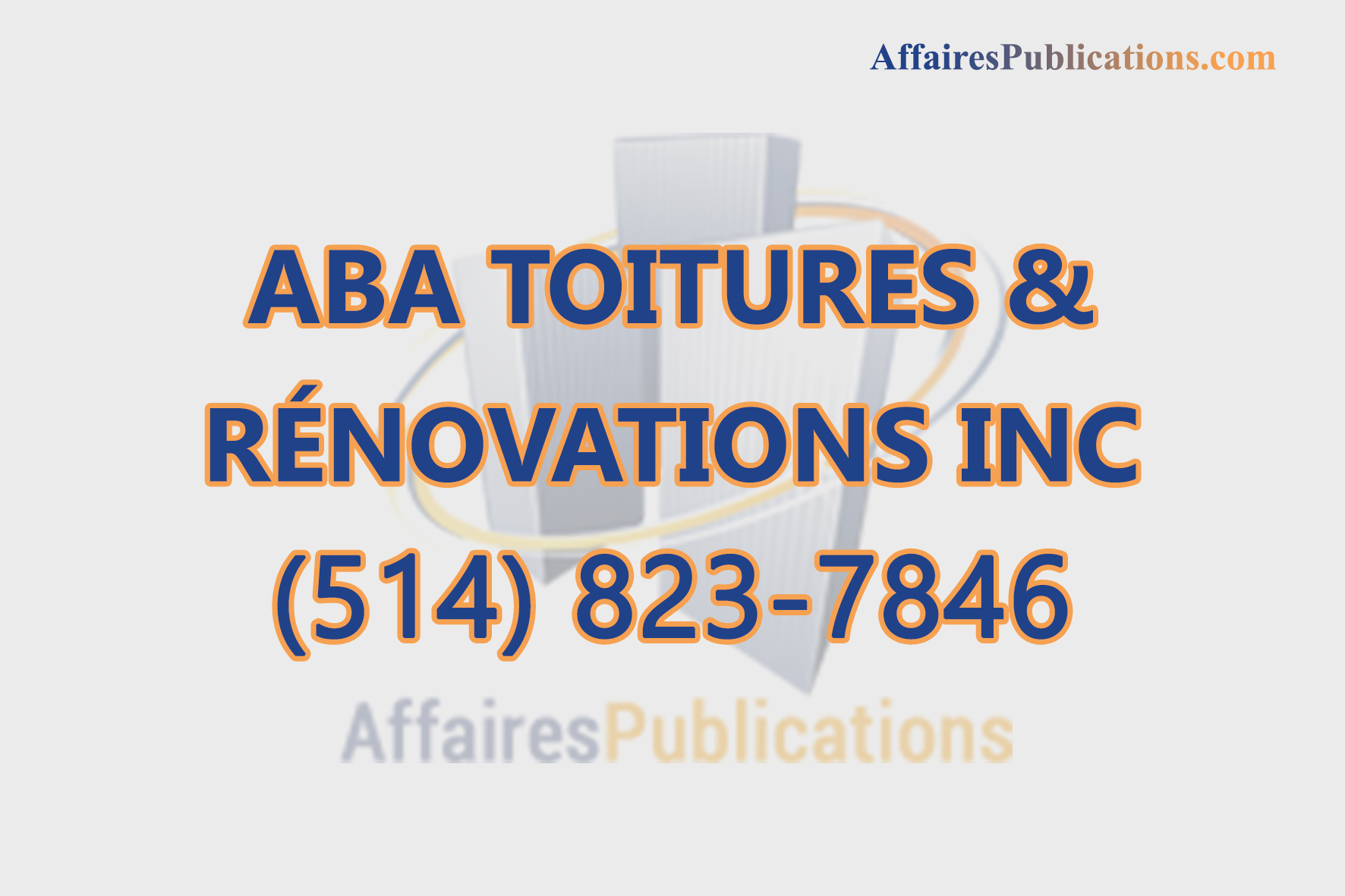 ABA TOITURES & RÉNOVATIONS