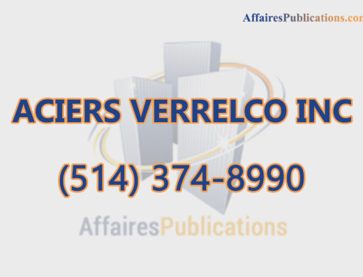 ACIERS VERRELCO INC
