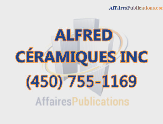 ALFRED CÉRAMIQUES INC