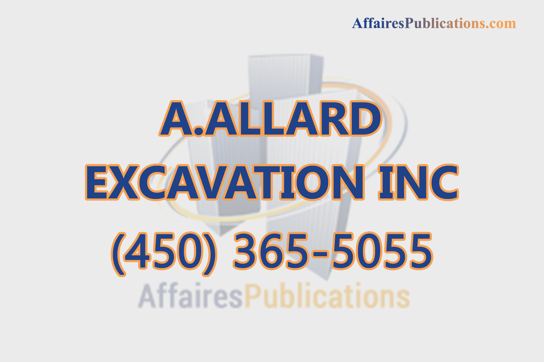 A.ALLARD EXCAVATION INC