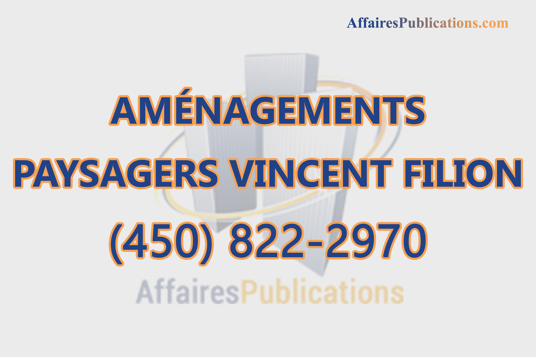 AMÉNAGEMENTS PAYSAGERS VINCENT FILION