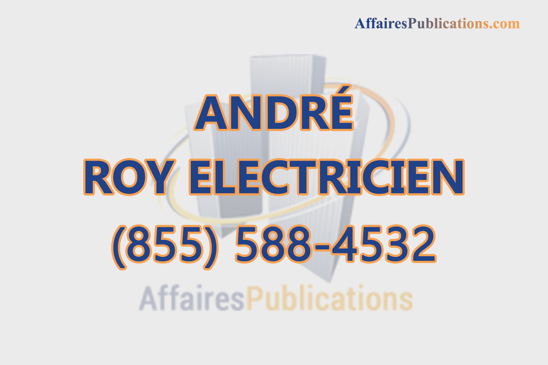 ANDRÉ ROY ELECTRICIEN