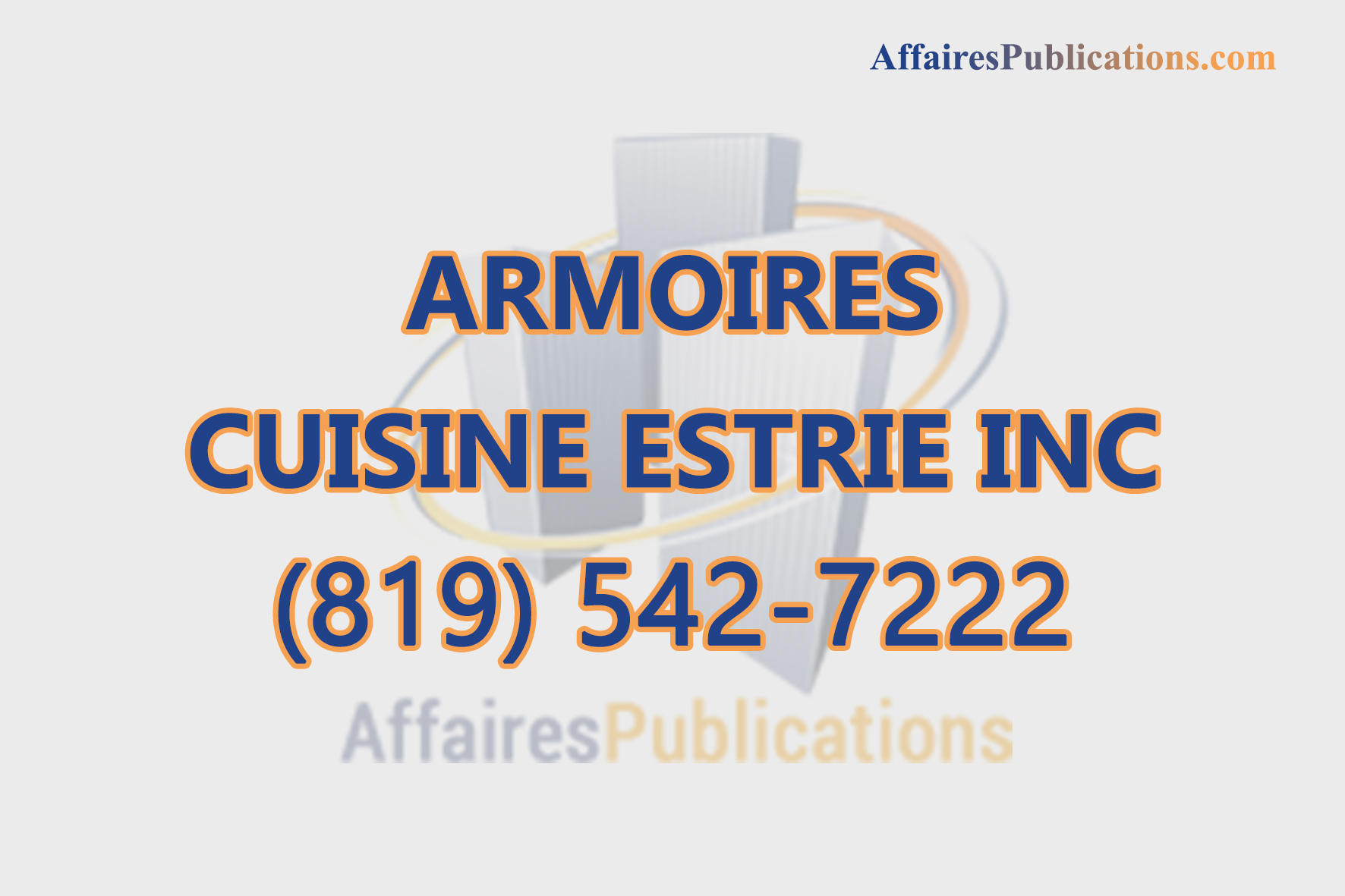 ARMOIRES CUISINE ESTRIE INC