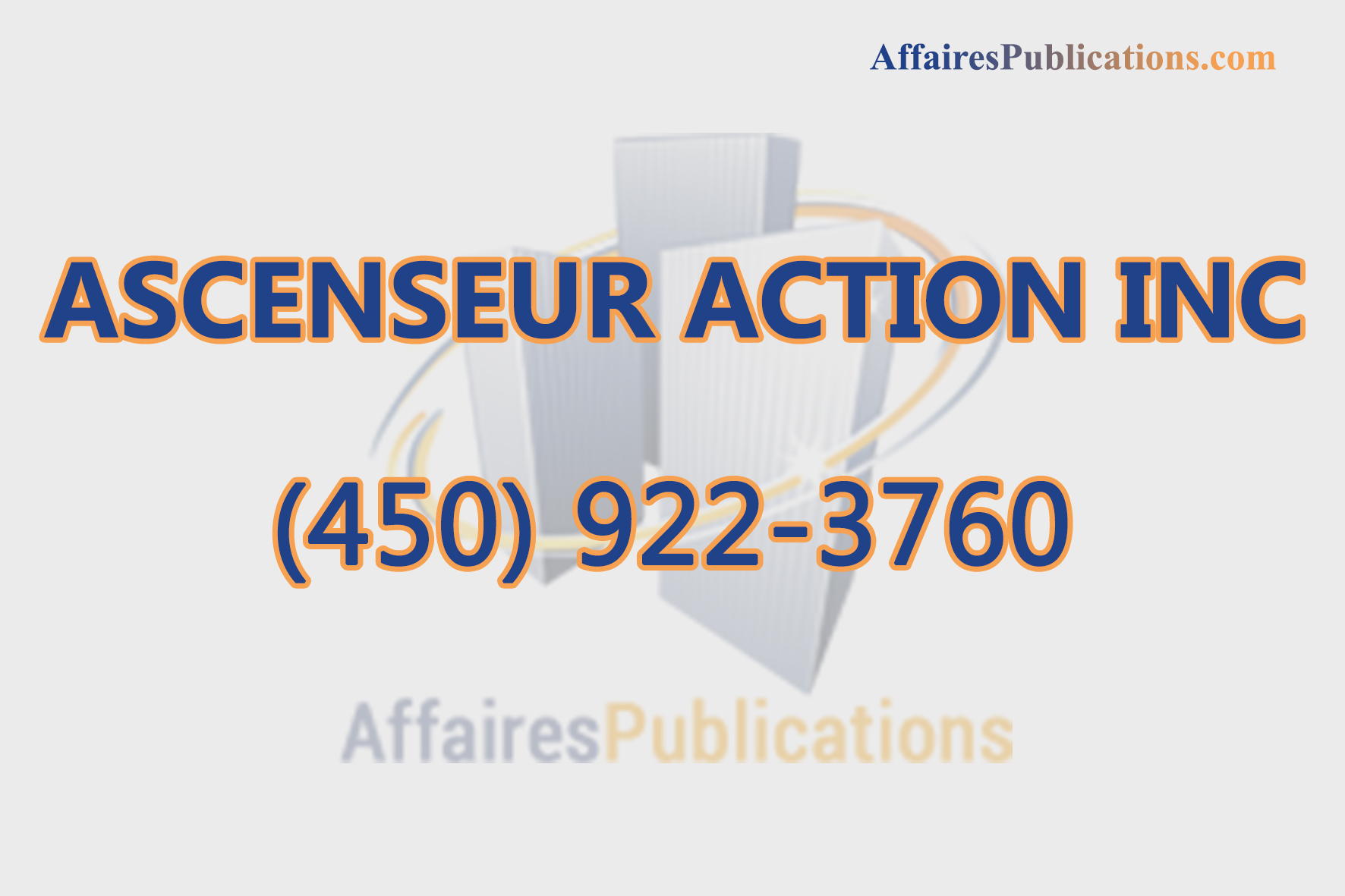 ASCENSEUR ACTION INC