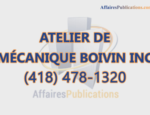 ATELIER DE MÉCANIQUE BOIVIN INC