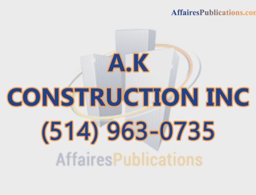 A.K CONSTRUCTION INC