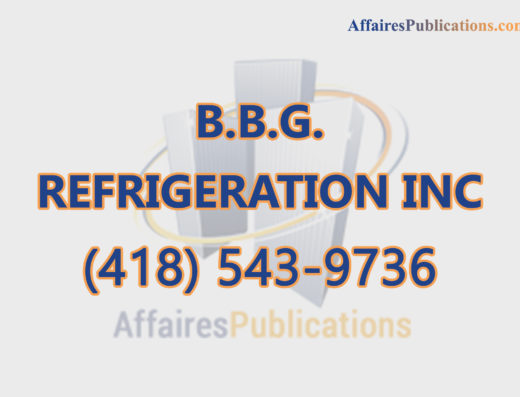 B.B.G. REFRIGERATION INC