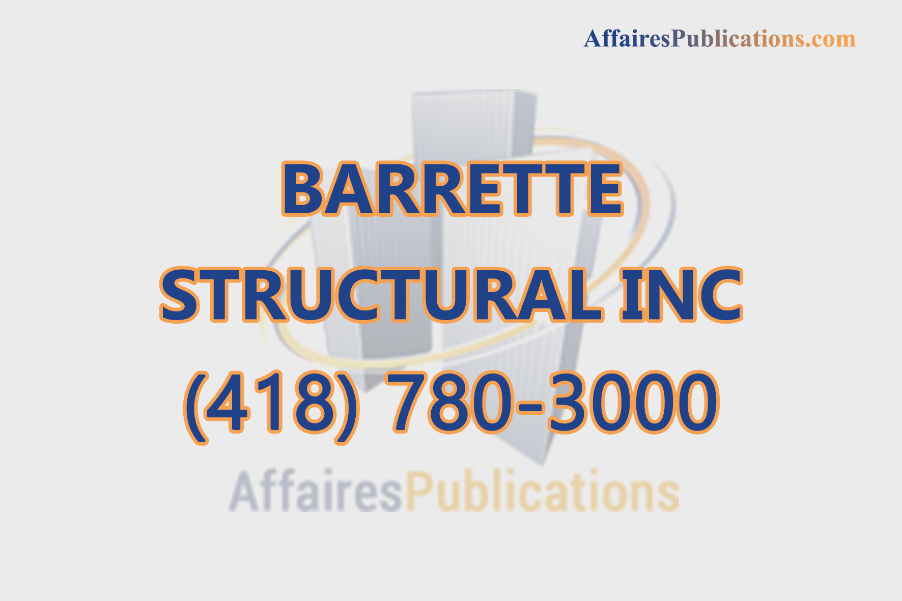 BARRETTE STRUCTURAL INC