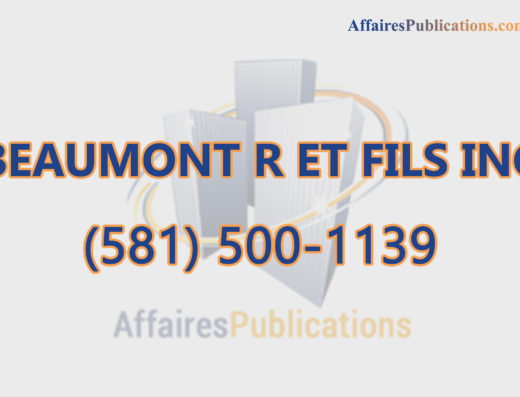 BEAUMONT R ET FILS INC