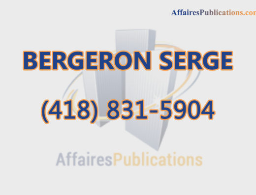 BERGERON SERGE