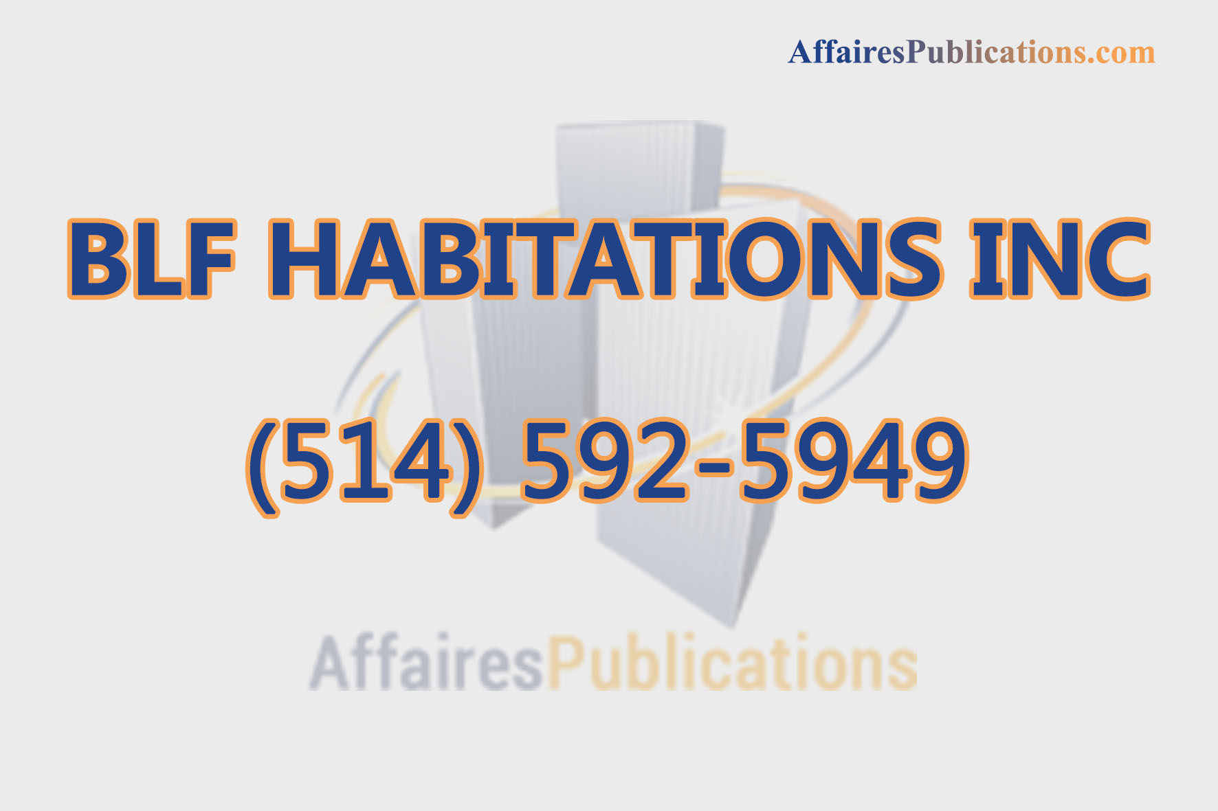 BLF HABITATIONS INC