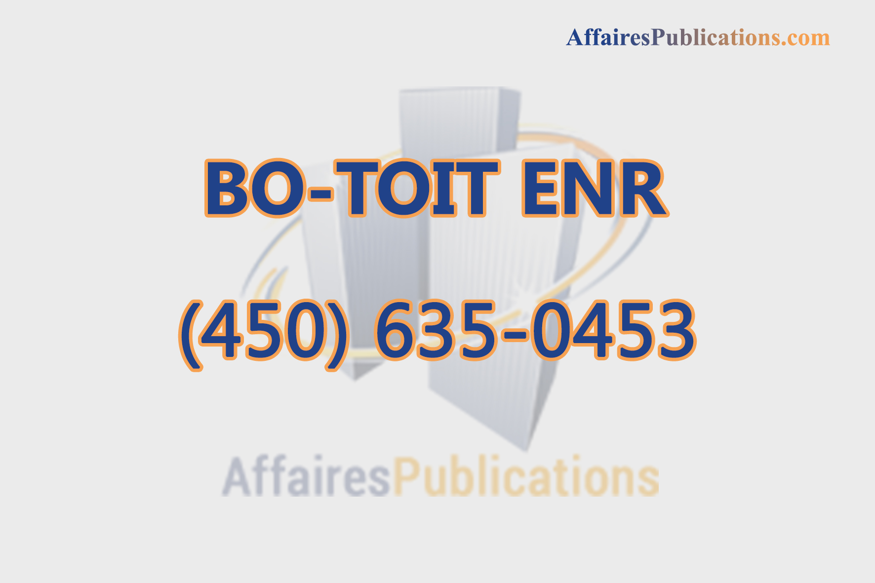 BO-TOIT ENR
