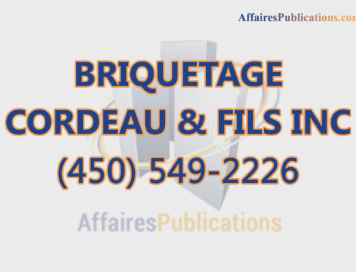 BRIQUETAGE CORDEAU & FILS INC