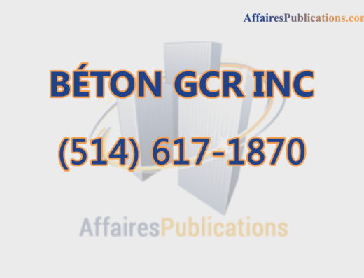BÉTON GCR INC