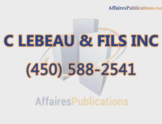 C LEBEAU & FILS INC