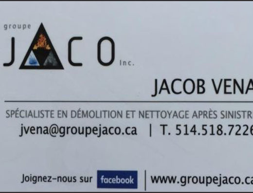 GROUPE JACO NETTOYAGE & RESTAURATION APRÈS SINISTRE