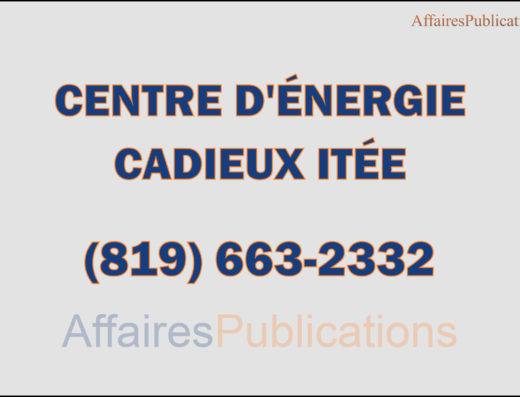 CENTRE D&rsquo;ÉNERGIE CADIEUX LTÉE