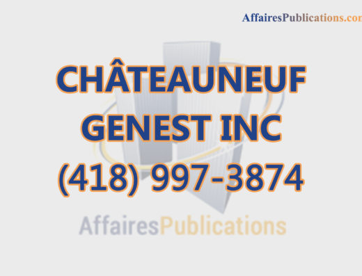CHÂTEAUNEUF GENEST INC