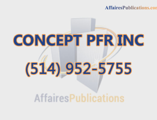 CONCEPT PFR INC