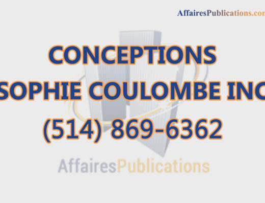 CONCEPTIONS SOPHIE COULOMBE