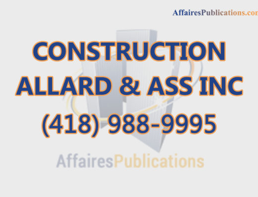 CONSTRUCTION ALLARD & ASS INC