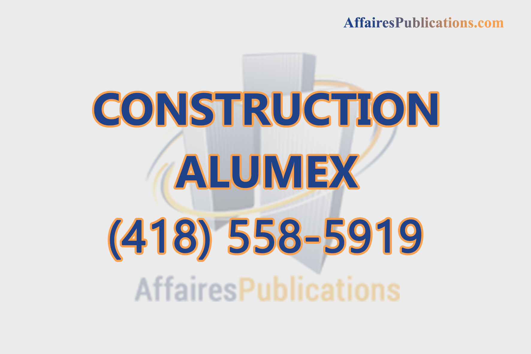 CONSTRUCTION ALUMEX
