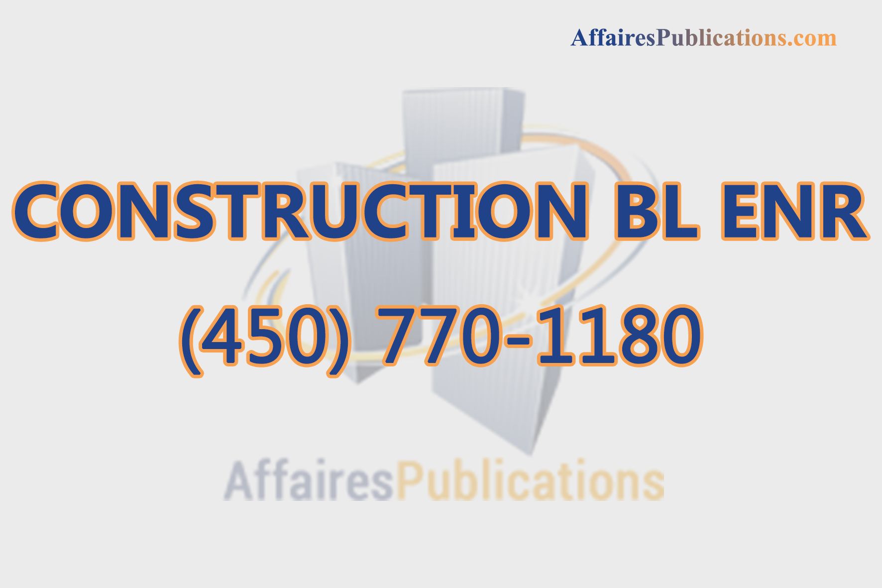 CONSTRUCTION BL ENR