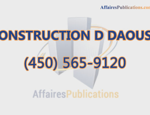 CONSTRUCTION D DAOUST