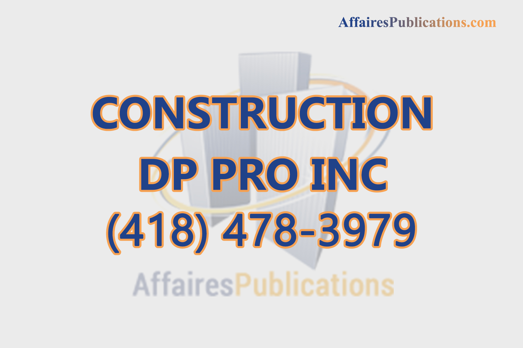 CONSTRUCTION DP PRO INC