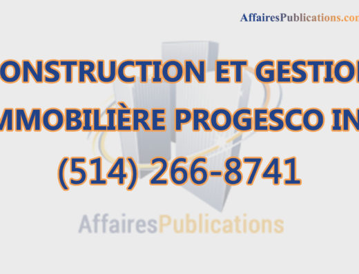 CONSTRUCTION ET GESTION IMMOBILIÈRE PROGESCO INC